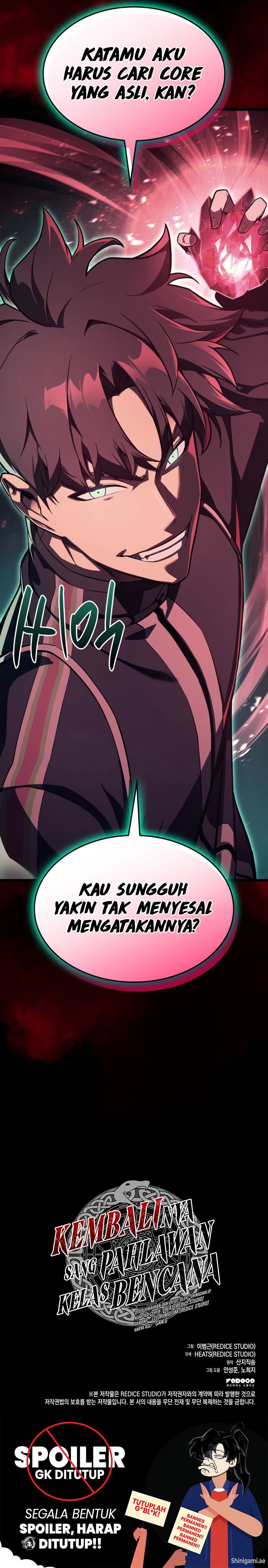 Halaman 23 dari The Return of the Disaster-Class Hero Chapter 114