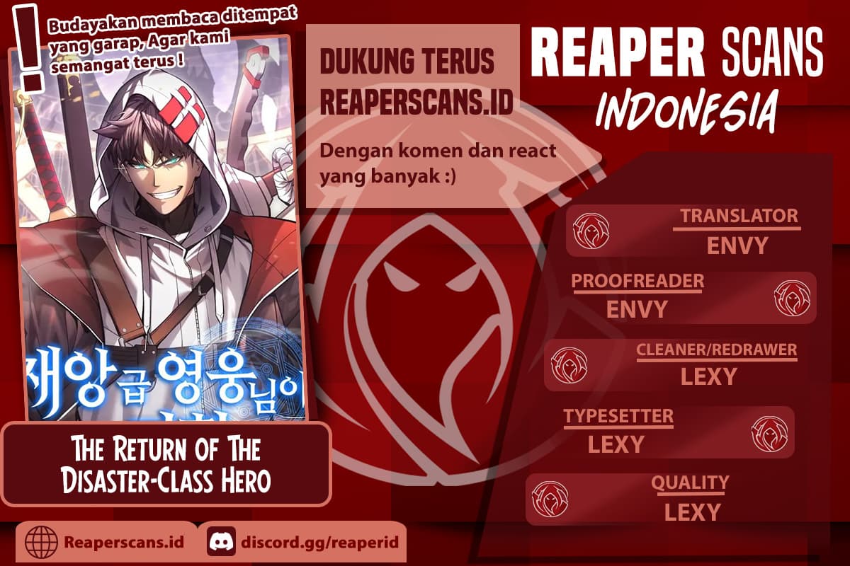 Halaman 1 dari The Return of the Disaster-Class Hero Chapter 2