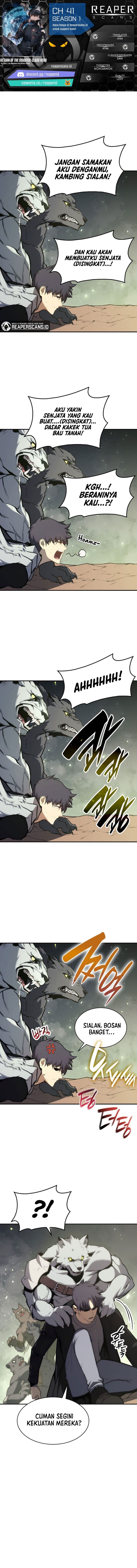 Halaman 1 dari The Return of the Disaster-Class Hero Chapter 41