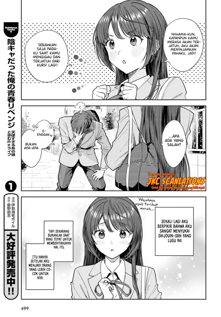 Halaman 34 dari Inkya datta Ore no Seishun Revenge: Tenshi Sugiru Ano Ko to Ayumu ReLife Chapter 14