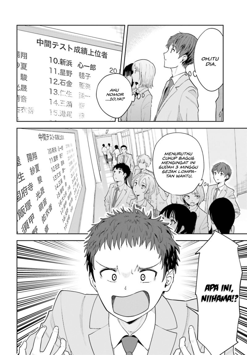 Halaman 3 dari Inkya datta Ore no Seishun Revenge: Tenshi Sugiru Ano Ko to Ayumu ReLife Chapter 6