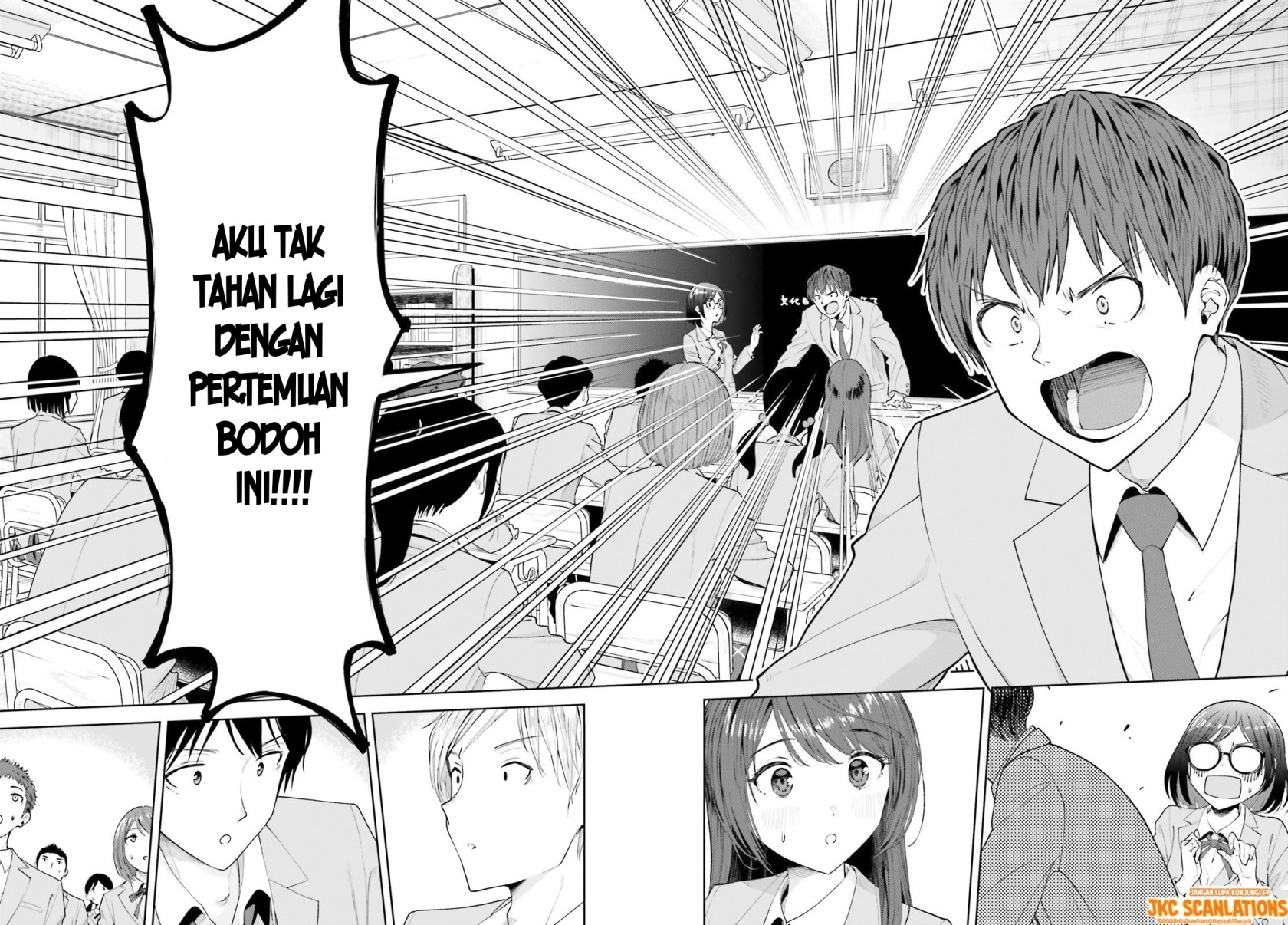 Halaman 6 dari Inkya datta Ore no Seishun Revenge: Tenshi Sugiru Ano Ko to Ayumu ReLife Chapter 8