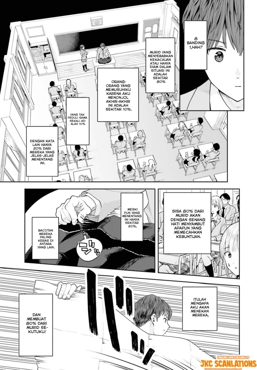 Halaman 8 dari Inkya datta Ore no Seishun Revenge: Tenshi Sugiru Ano Ko to Ayumu ReLife Chapter 8