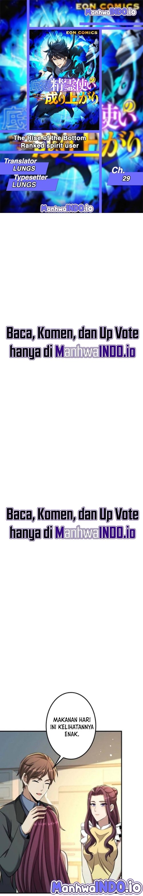 Halaman 1 dari The Rise of the Bottom-Ranked Spirit User Chapter 29