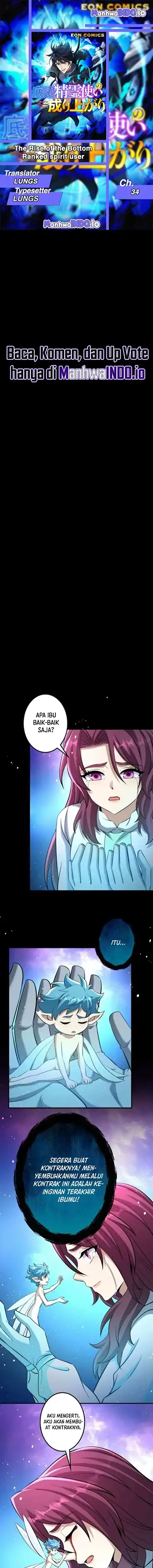 Halaman 1 dari The Rise of the Bottom-Ranked Spirit User Chapter 34