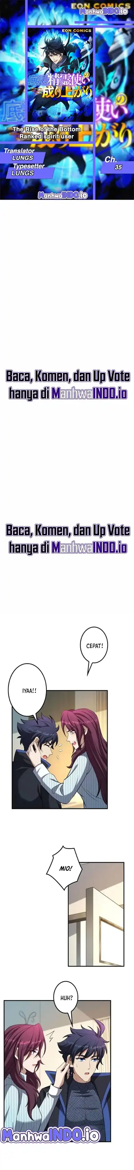 Halaman 1 dari The Rise of the Bottom-Ranked Spirit User Chapter 35