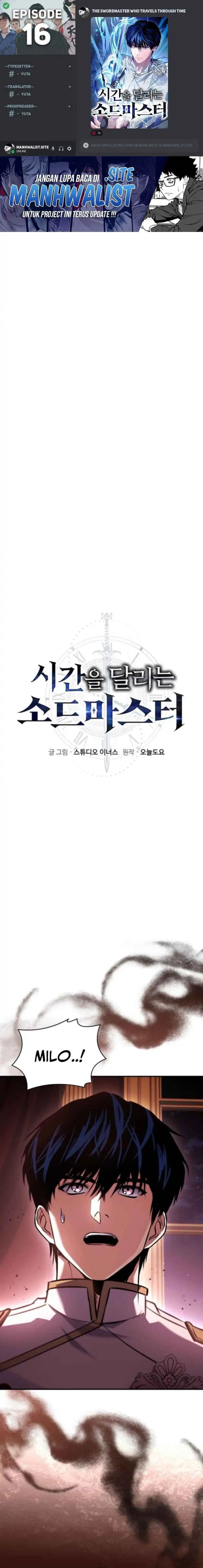 Halaman 1 dari The Swordmaster Who Travels Through Time Chapter 16