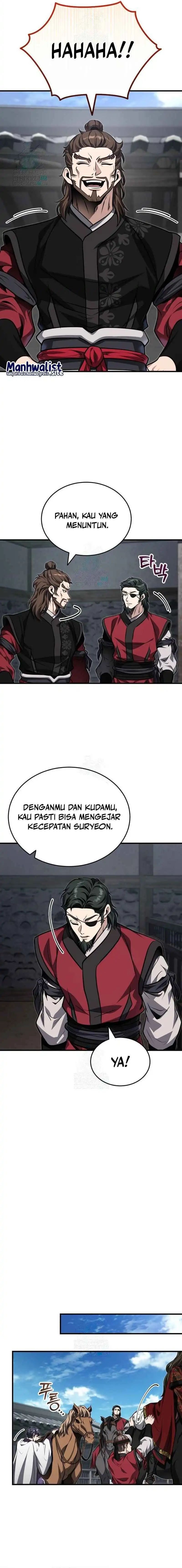 Halaman 13 dari The Terminally Ill Young Master of the Baek Clan Chapter 77