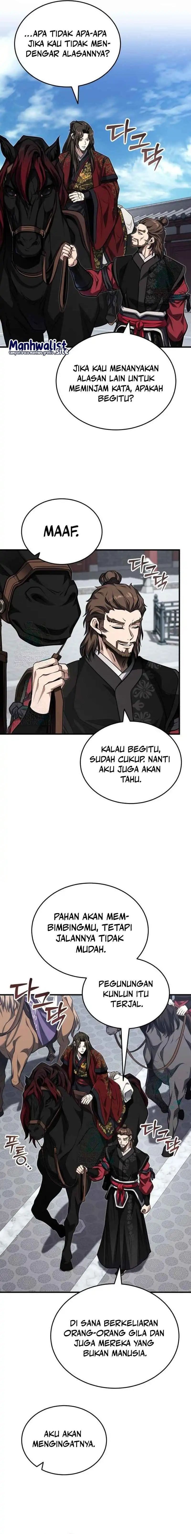 Halaman 14 dari The Terminally Ill Young Master of the Baek Clan Chapter 77