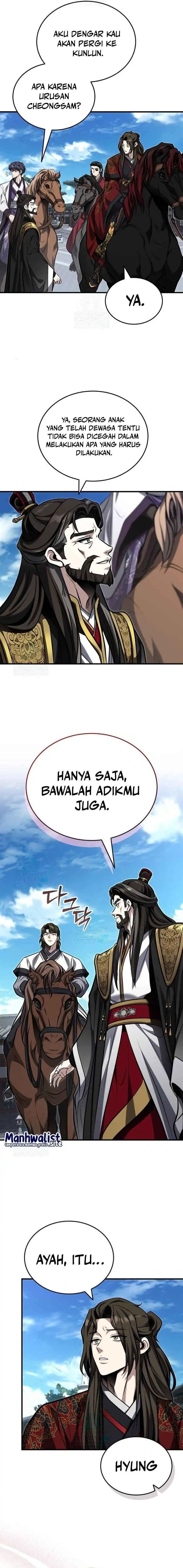 Halaman 16 dari The Terminally Ill Young Master of the Baek Clan Chapter 77