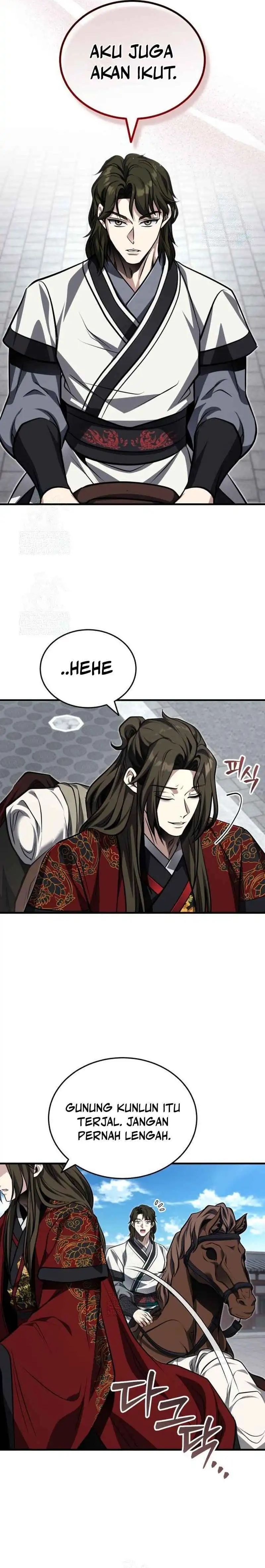 Halaman 17 dari The Terminally Ill Young Master of the Baek Clan Chapter 77
