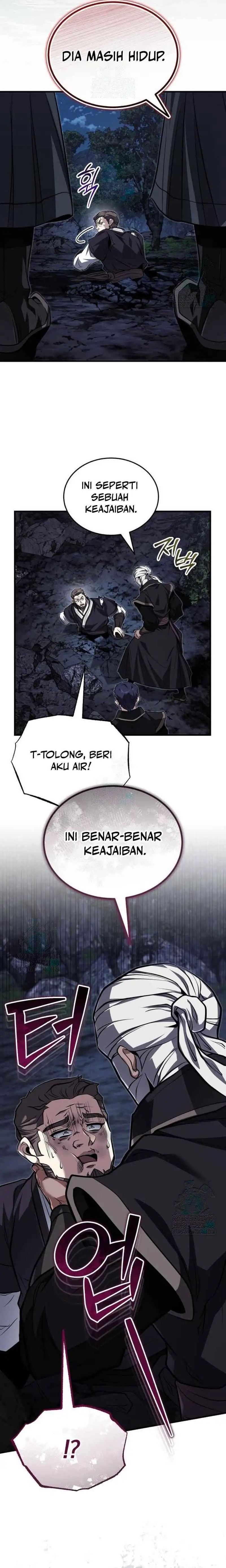 Halaman 21 dari The Terminally Ill Young Master of the Baek Clan Chapter 77