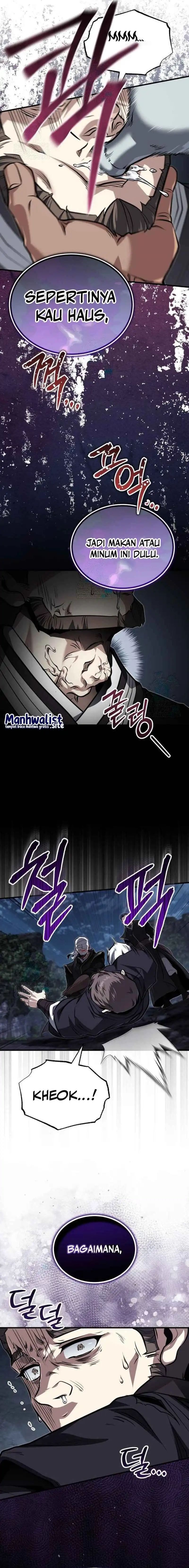 Halaman 22 dari The Terminally Ill Young Master of the Baek Clan Chapter 77