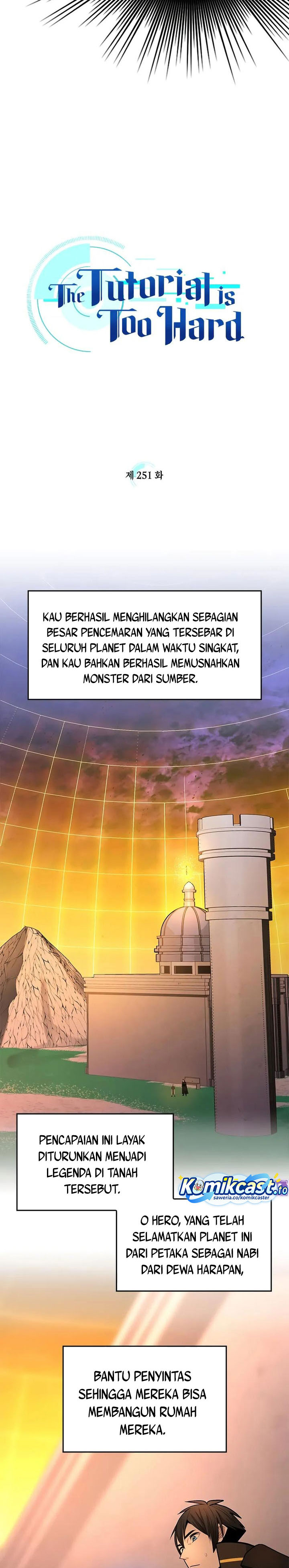 Halaman 4 dari The Tutorial Is Too Tough! Chapter 251