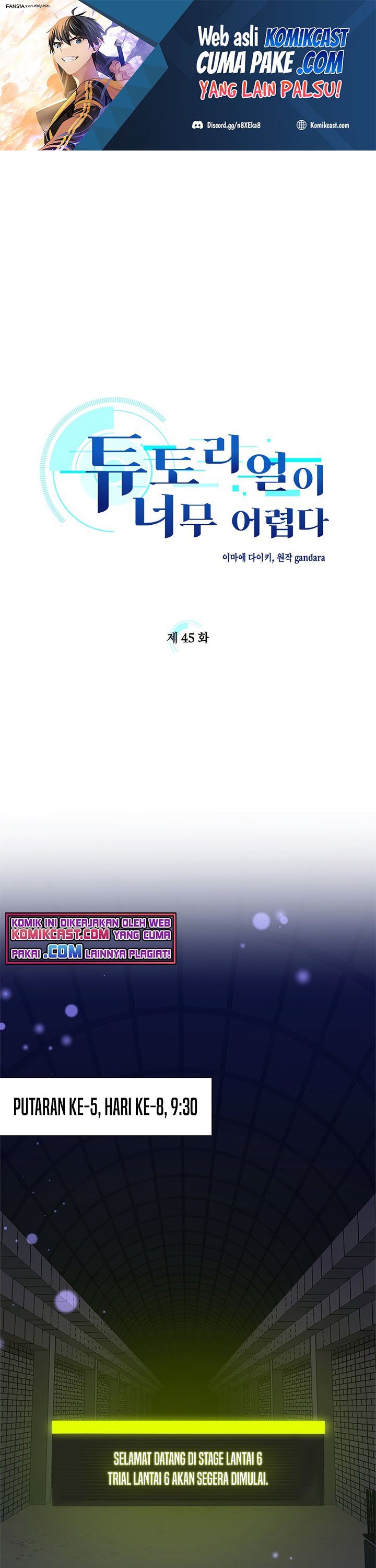 Halaman 2 dari The Tutorial Is Too Tough! Chapter 45