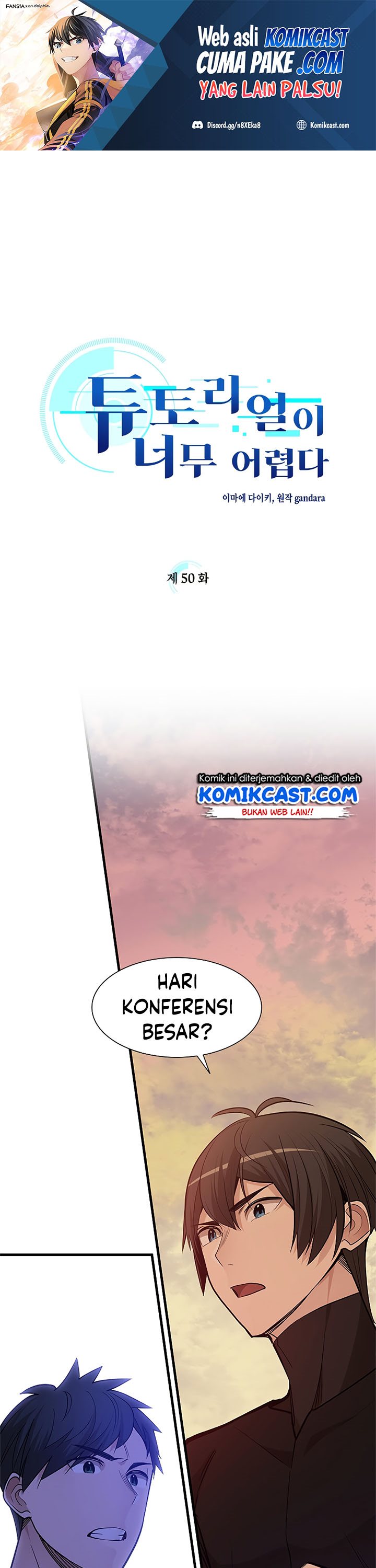 Halaman 2 dari The Tutorial Is Too Tough! Chapter 50