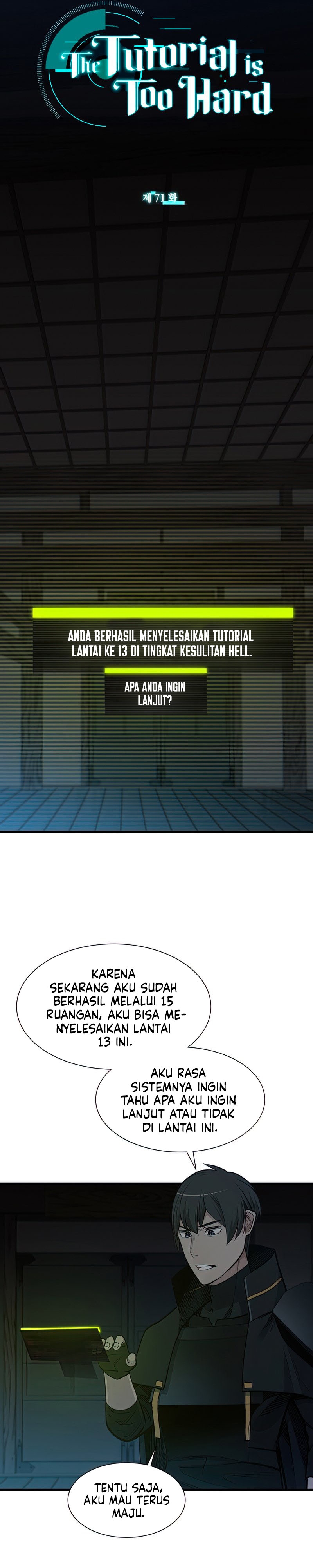 Halaman 3 dari The Tutorial Is Too Tough! Chapter 71