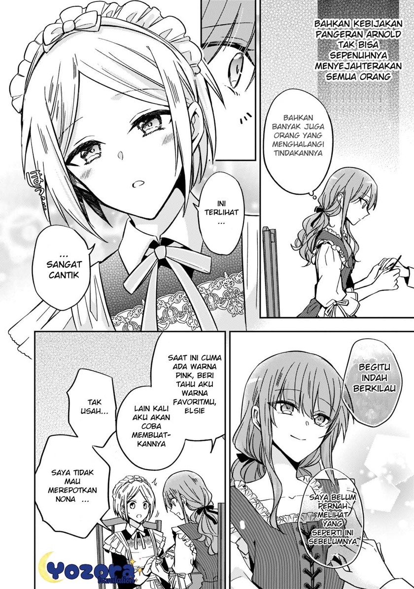 Halaman 11 dari Loop 7-kaime no Akuyaku Reijou wa, Moto Tekikoku de Jiyuu Kimama na Hanayome Seikatsu o Mankitsu Suru Chapter 11