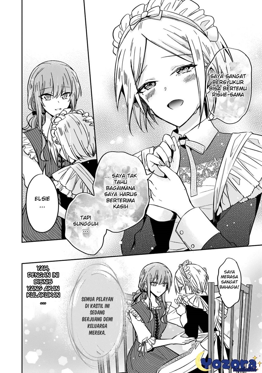 Halaman 15 dari Loop 7-kaime no Akuyaku Reijou wa, Moto Tekikoku de Jiyuu Kimama na Hanayome Seikatsu o Mankitsu Suru Chapter 11