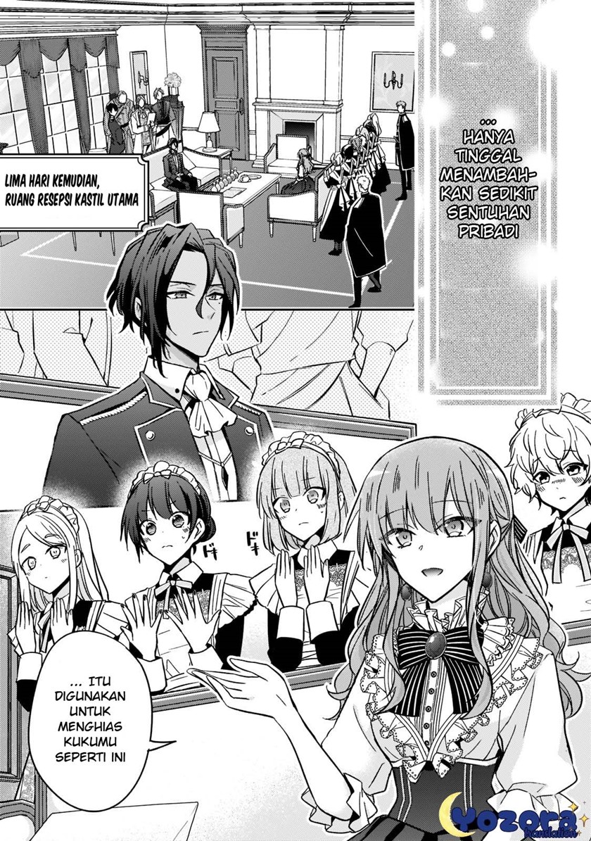Halaman 16 dari Loop 7-kaime no Akuyaku Reijou wa, Moto Tekikoku de Jiyuu Kimama na Hanayome Seikatsu o Mankitsu Suru Chapter 11
