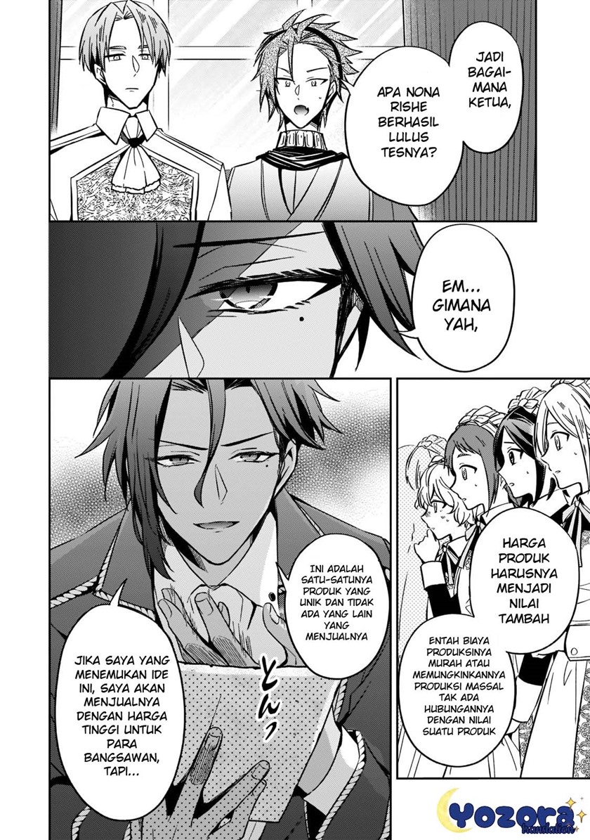 Halaman 21 dari Loop 7-kaime no Akuyaku Reijou wa, Moto Tekikoku de Jiyuu Kimama na Hanayome Seikatsu o Mankitsu Suru Chapter 11