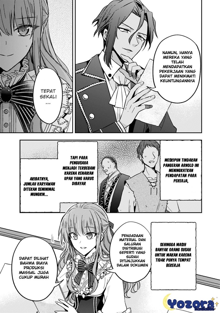 Halaman 24 dari Loop 7-kaime no Akuyaku Reijou wa, Moto Tekikoku de Jiyuu Kimama na Hanayome Seikatsu o Mankitsu Suru Chapter 11