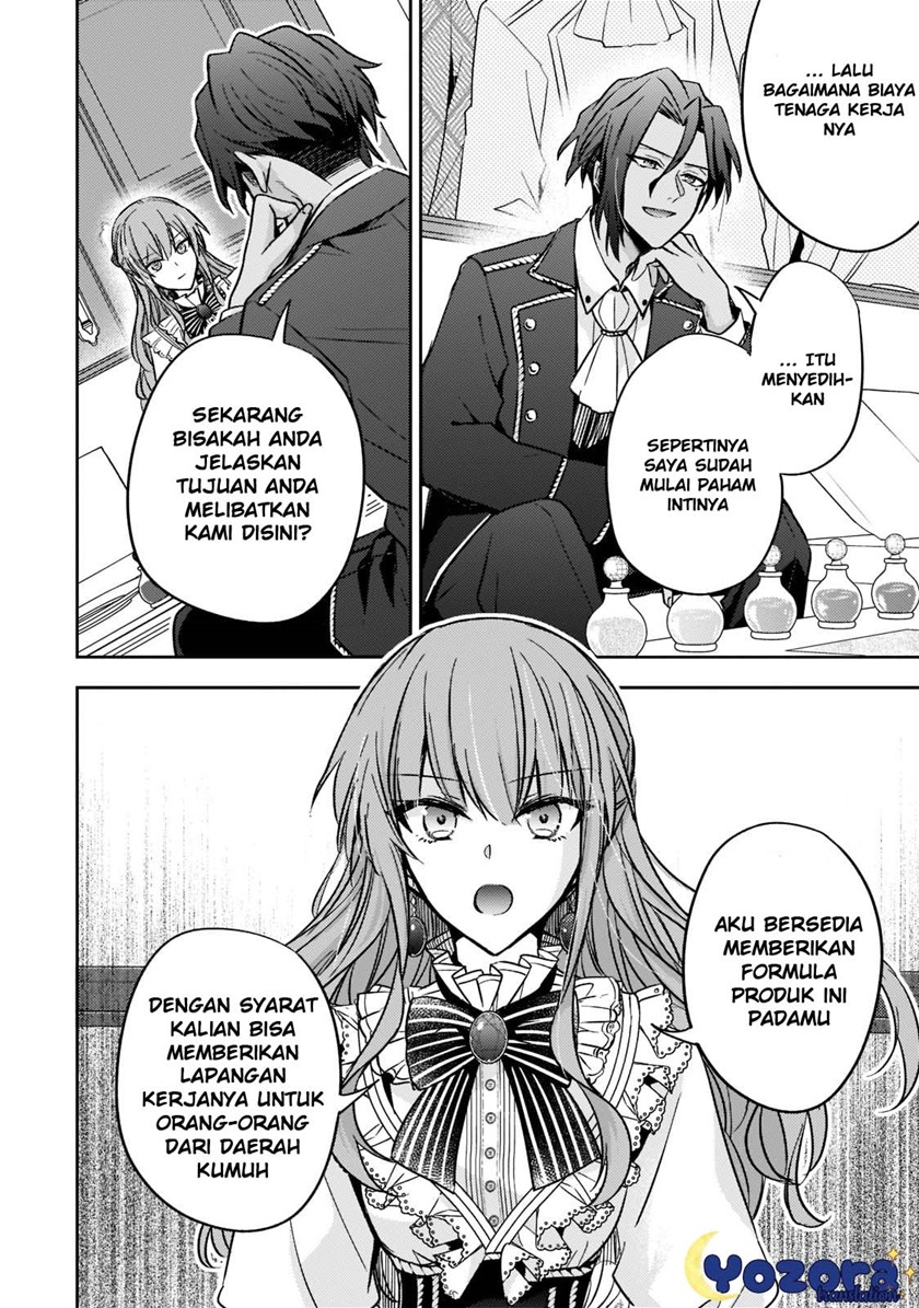 Halaman 25 dari Loop 7-kaime no Akuyaku Reijou wa, Moto Tekikoku de Jiyuu Kimama na Hanayome Seikatsu o Mankitsu Suru Chapter 11