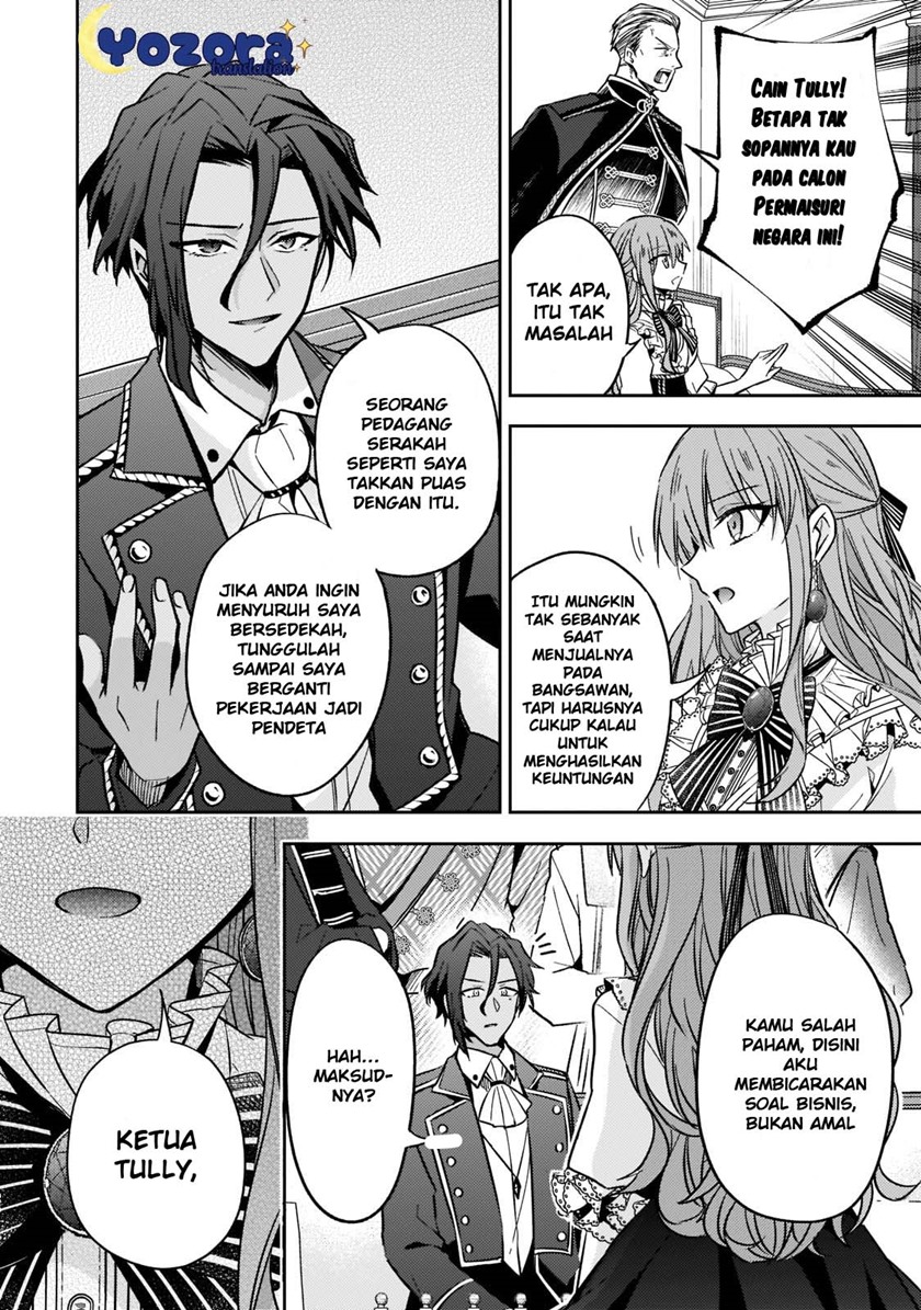 Halaman 27 dari Loop 7-kaime no Akuyaku Reijou wa, Moto Tekikoku de Jiyuu Kimama na Hanayome Seikatsu o Mankitsu Suru Chapter 11