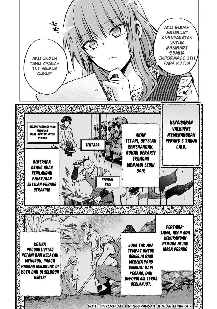 Halaman 4 dari Loop 7-kaime no Akuyaku Reijou wa, Moto Tekikoku de Jiyuu Kimama na Hanayome Seikatsu o Mankitsu Suru Chapter 11