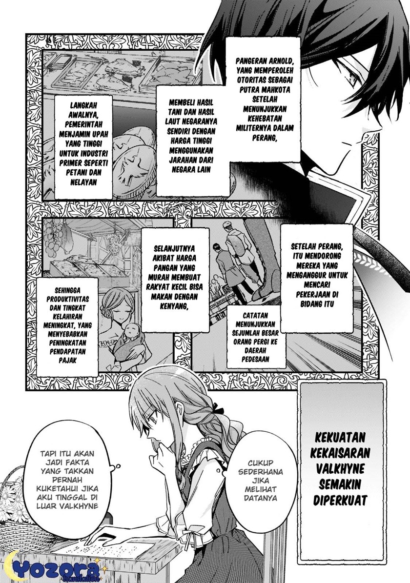 Halaman 5 dari Loop 7-kaime no Akuyaku Reijou wa, Moto Tekikoku de Jiyuu Kimama na Hanayome Seikatsu o Mankitsu Suru Chapter 11