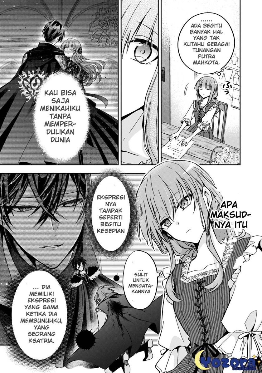 Halaman 6 dari Loop 7-kaime no Akuyaku Reijou wa, Moto Tekikoku de Jiyuu Kimama na Hanayome Seikatsu o Mankitsu Suru Chapter 11