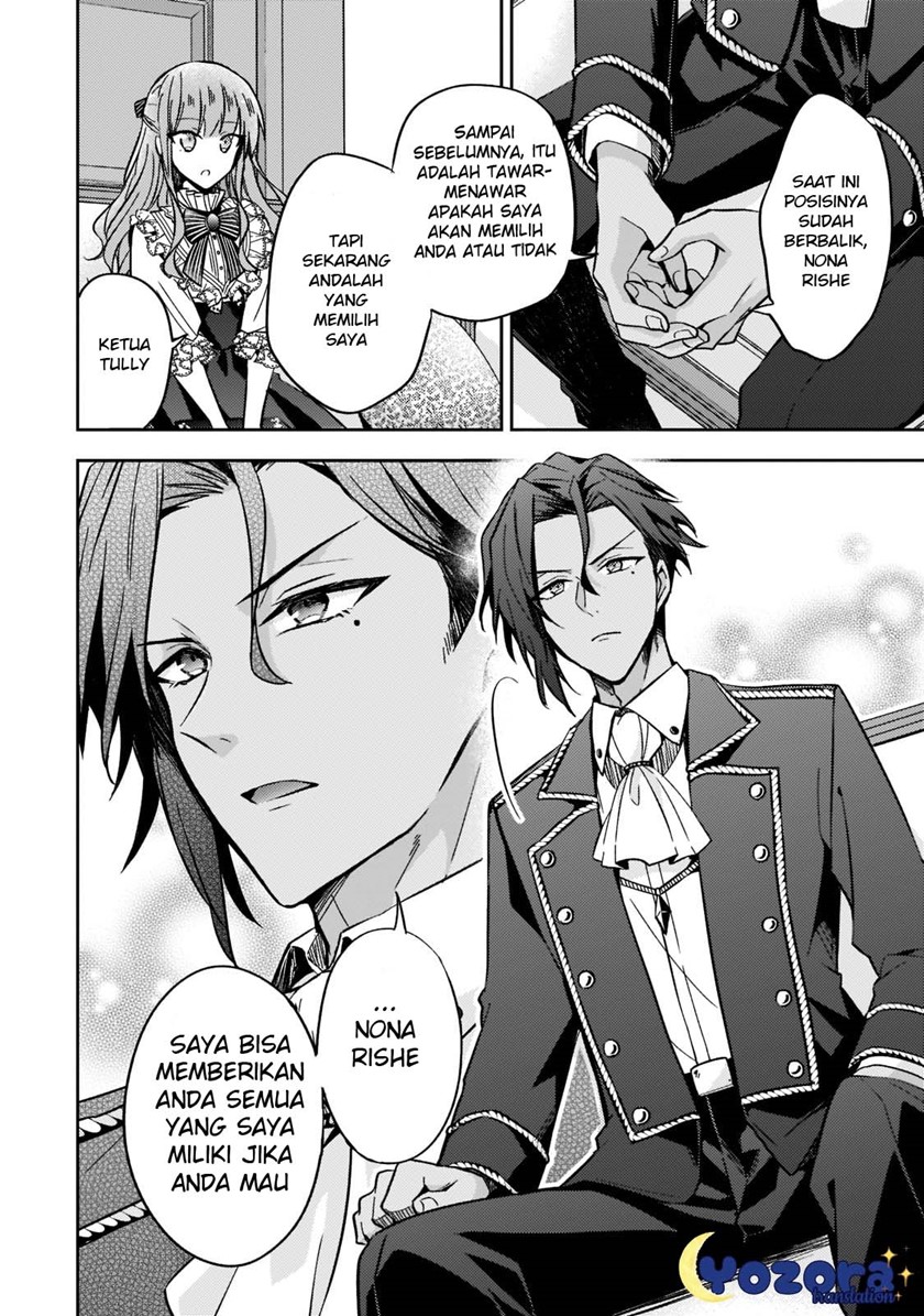 Halaman 15 dari Loop 7-kaime no Akuyaku Reijou wa, Moto Tekikoku de Jiyuu Kimama na Hanayome Seikatsu o Mankitsu Suru Chapter 12