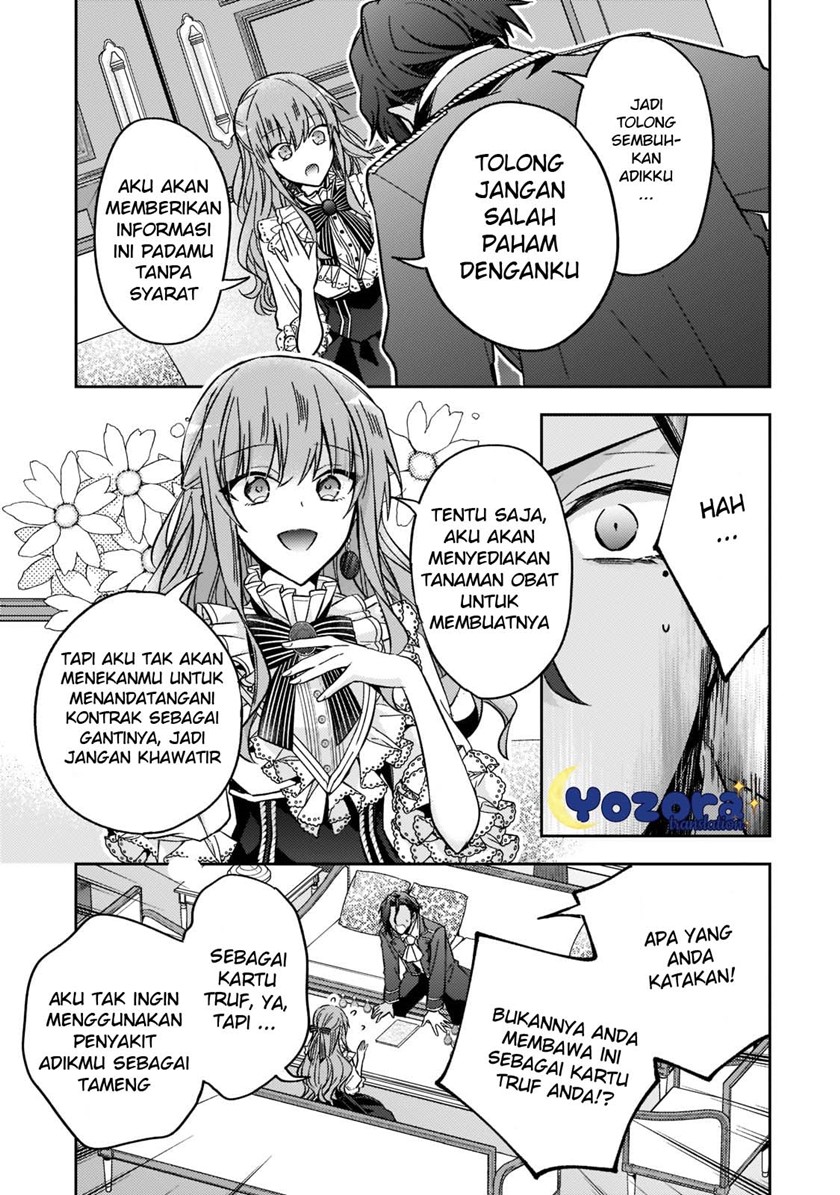 Halaman 16 dari Loop 7-kaime no Akuyaku Reijou wa, Moto Tekikoku de Jiyuu Kimama na Hanayome Seikatsu o Mankitsu Suru Chapter 12