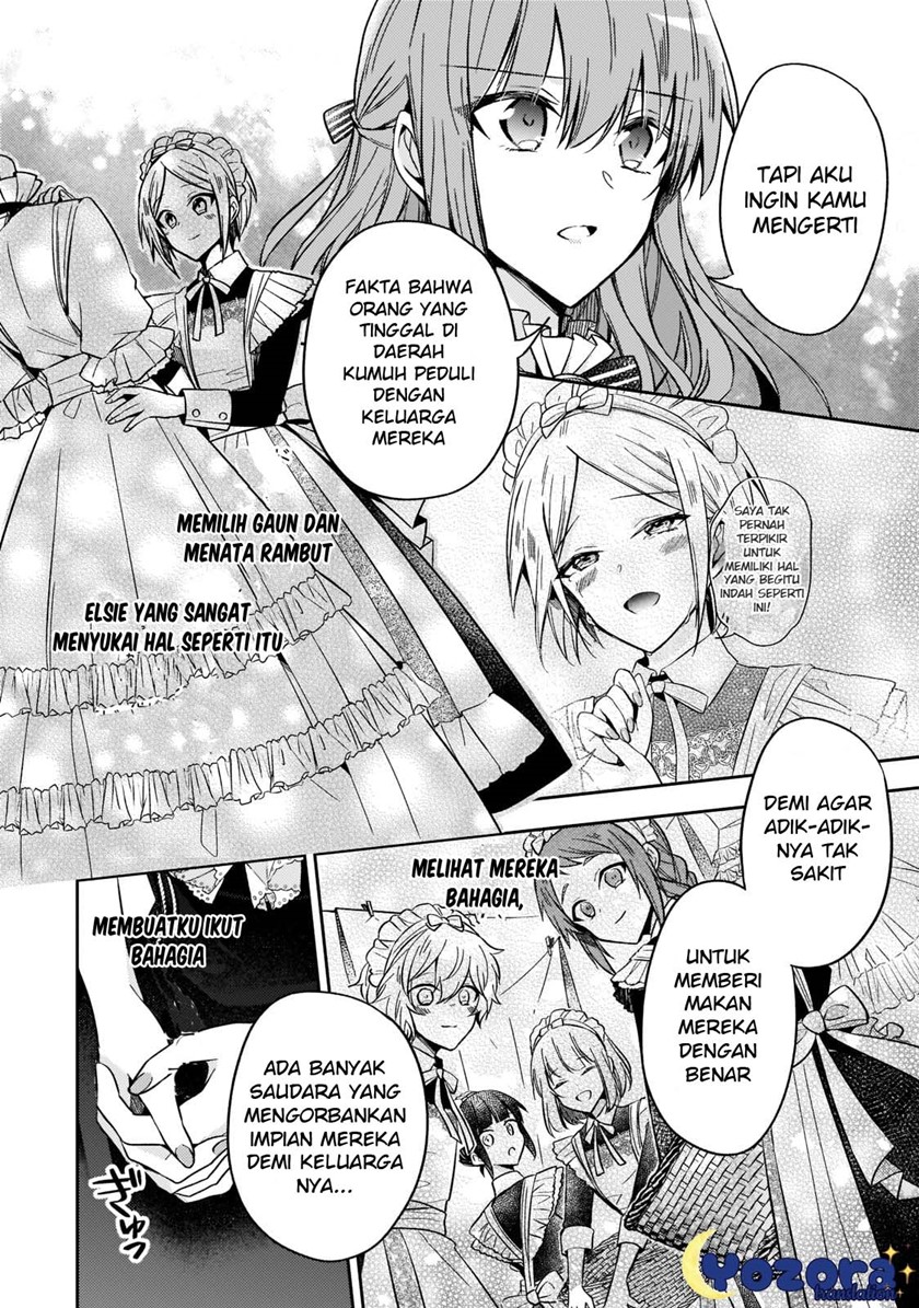 Halaman 17 dari Loop 7-kaime no Akuyaku Reijou wa, Moto Tekikoku de Jiyuu Kimama na Hanayome Seikatsu o Mankitsu Suru Chapter 12