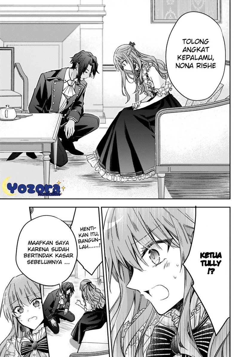Halaman 20 dari Loop 7-kaime no Akuyaku Reijou wa, Moto Tekikoku de Jiyuu Kimama na Hanayome Seikatsu o Mankitsu Suru Chapter 12