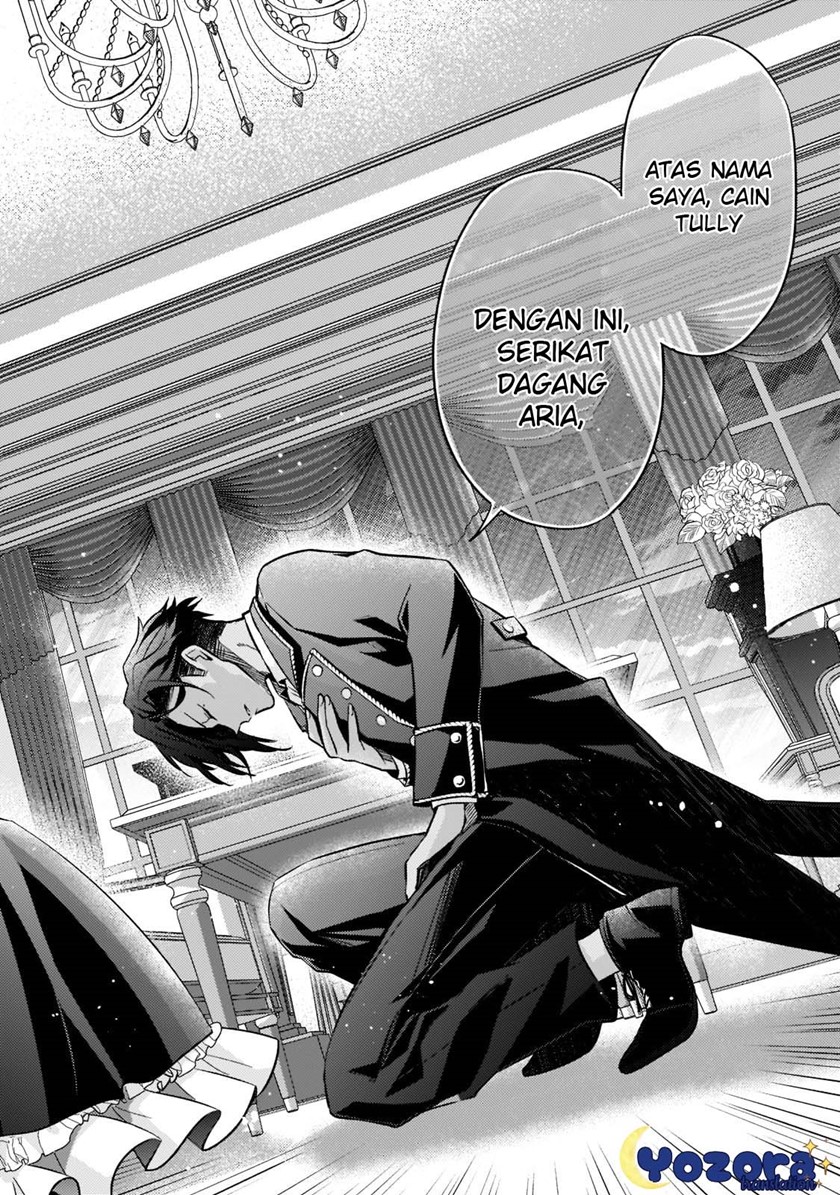 Halaman 23 dari Loop 7-kaime no Akuyaku Reijou wa, Moto Tekikoku de Jiyuu Kimama na Hanayome Seikatsu o Mankitsu Suru Chapter 12