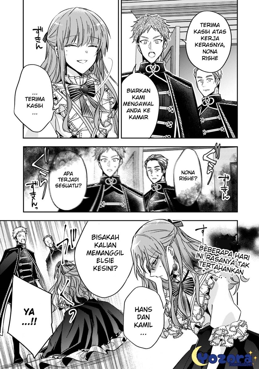 Halaman 26 dari Loop 7-kaime no Akuyaku Reijou wa, Moto Tekikoku de Jiyuu Kimama na Hanayome Seikatsu o Mankitsu Suru Chapter 12