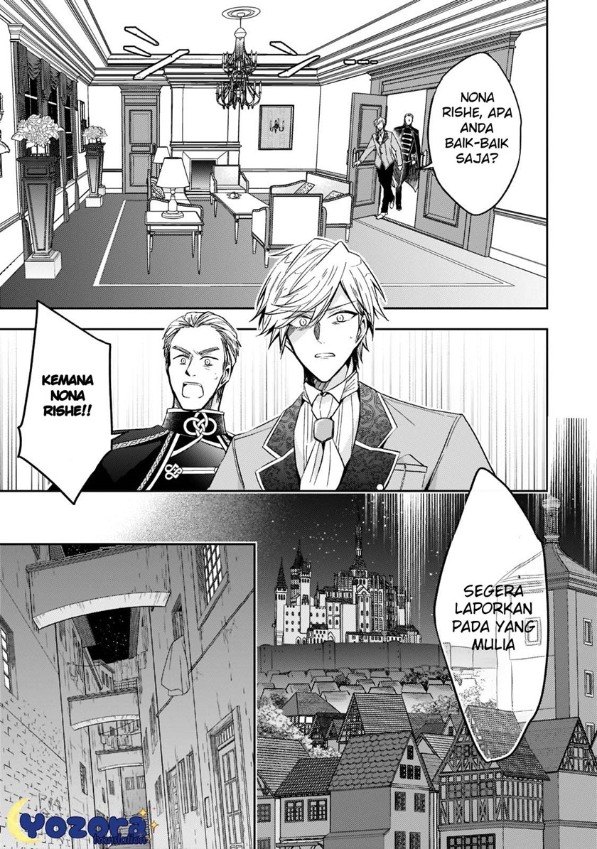 Halaman 28 dari Loop 7-kaime no Akuyaku Reijou wa, Moto Tekikoku de Jiyuu Kimama na Hanayome Seikatsu o Mankitsu Suru Chapter 12