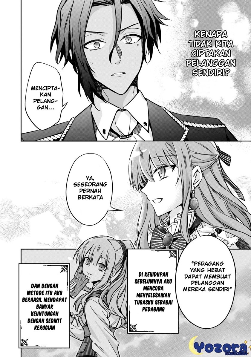 Halaman 3 dari Loop 7-kaime no Akuyaku Reijou wa, Moto Tekikoku de Jiyuu Kimama na Hanayome Seikatsu o Mankitsu Suru Chapter 12