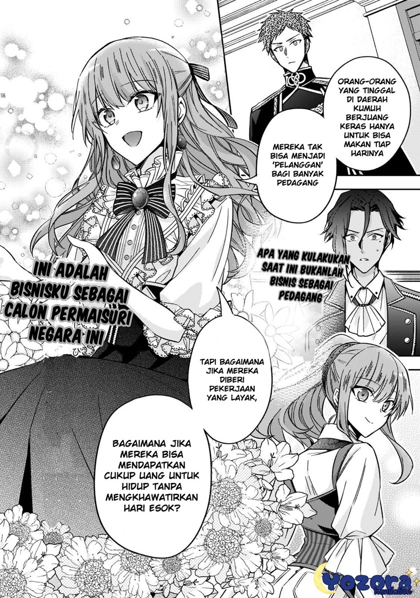 Halaman 5 dari Loop 7-kaime no Akuyaku Reijou wa, Moto Tekikoku de Jiyuu Kimama na Hanayome Seikatsu o Mankitsu Suru Chapter 12