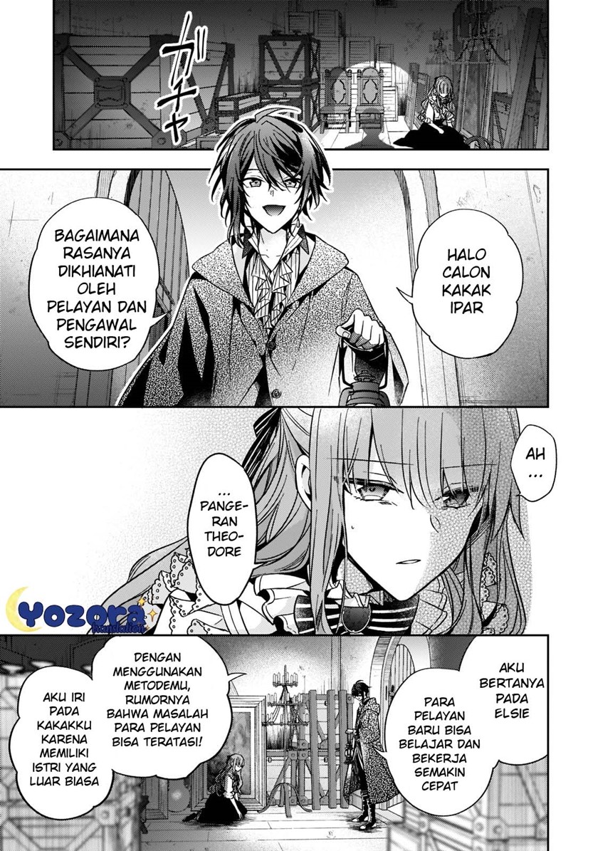 Halaman 10 dari Loop 7-kaime no Akuyaku Reijou wa, Moto Tekikoku de Jiyuu Kimama na Hanayome Seikatsu o Mankitsu Suru Chapter 13