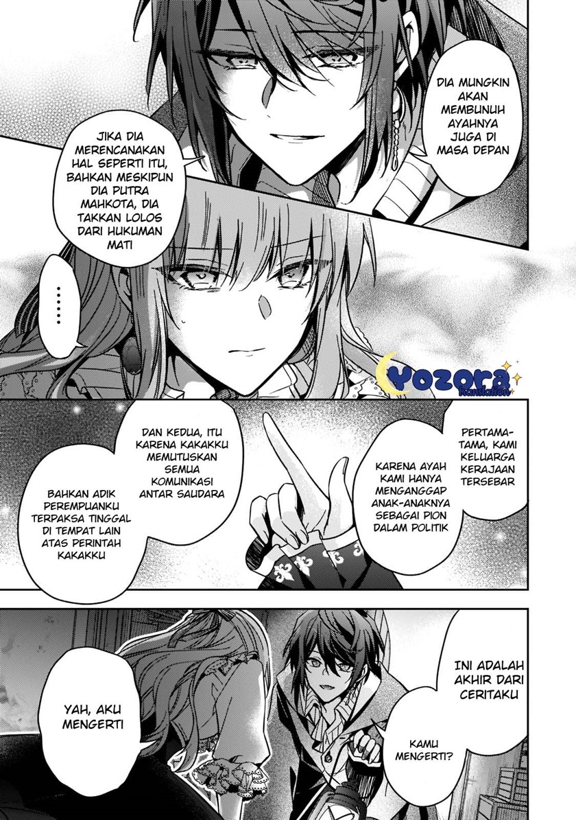 Halaman 14 dari Loop 7-kaime no Akuyaku Reijou wa, Moto Tekikoku de Jiyuu Kimama na Hanayome Seikatsu o Mankitsu Suru Chapter 13