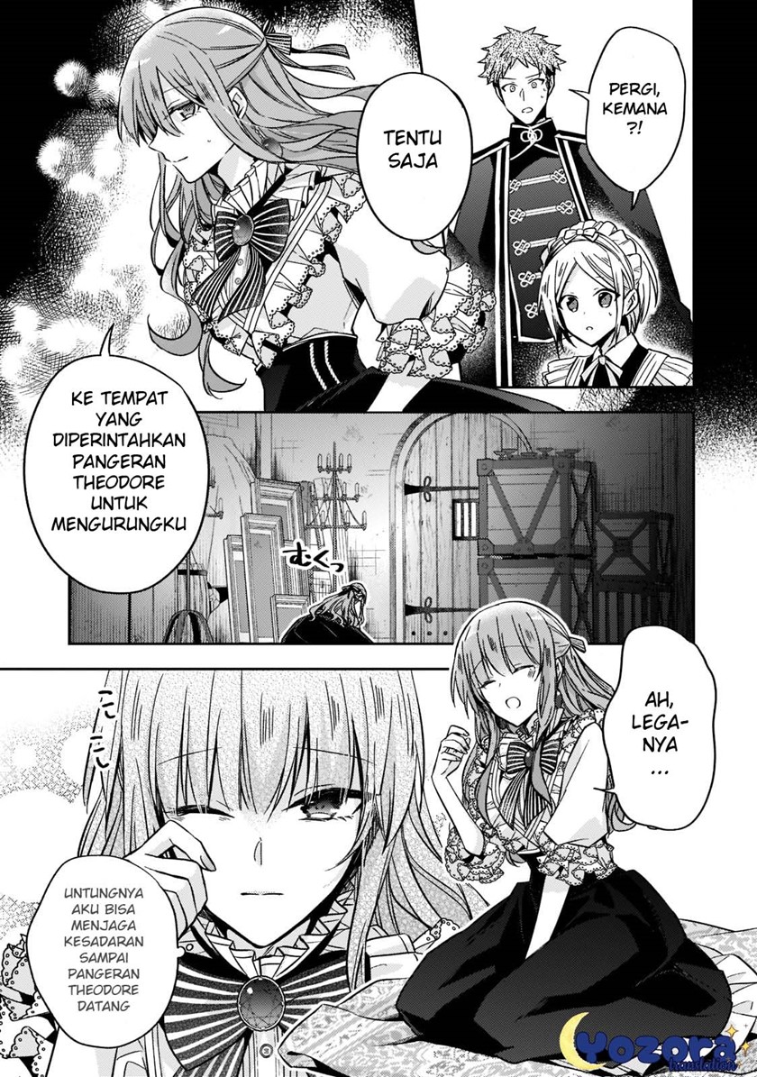 Halaman 22 dari Loop 7-kaime no Akuyaku Reijou wa, Moto Tekikoku de Jiyuu Kimama na Hanayome Seikatsu o Mankitsu Suru Chapter 13