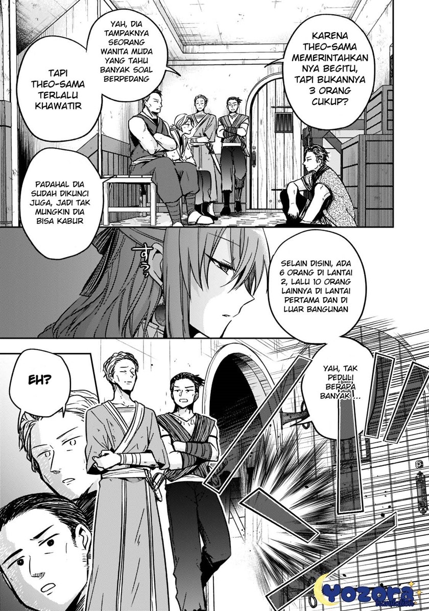 Halaman 24 dari Loop 7-kaime no Akuyaku Reijou wa, Moto Tekikoku de Jiyuu Kimama na Hanayome Seikatsu o Mankitsu Suru Chapter 13