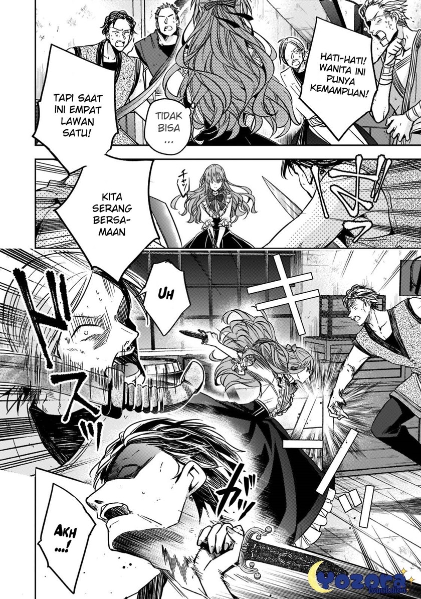 Halaman 27 dari Loop 7-kaime no Akuyaku Reijou wa, Moto Tekikoku de Jiyuu Kimama na Hanayome Seikatsu o Mankitsu Suru Chapter 13