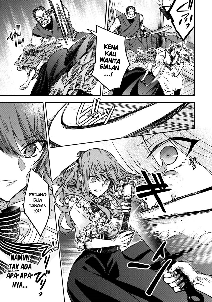 Halaman 28 dari Loop 7-kaime no Akuyaku Reijou wa, Moto Tekikoku de Jiyuu Kimama na Hanayome Seikatsu o Mankitsu Suru Chapter 13