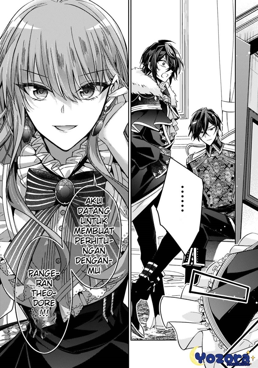 Halaman 12 dari Loop 7-kaime no Akuyaku Reijou wa, Moto Tekikoku de Jiyuu Kimama na Hanayome Seikatsu o Mankitsu Suru Chapter 14