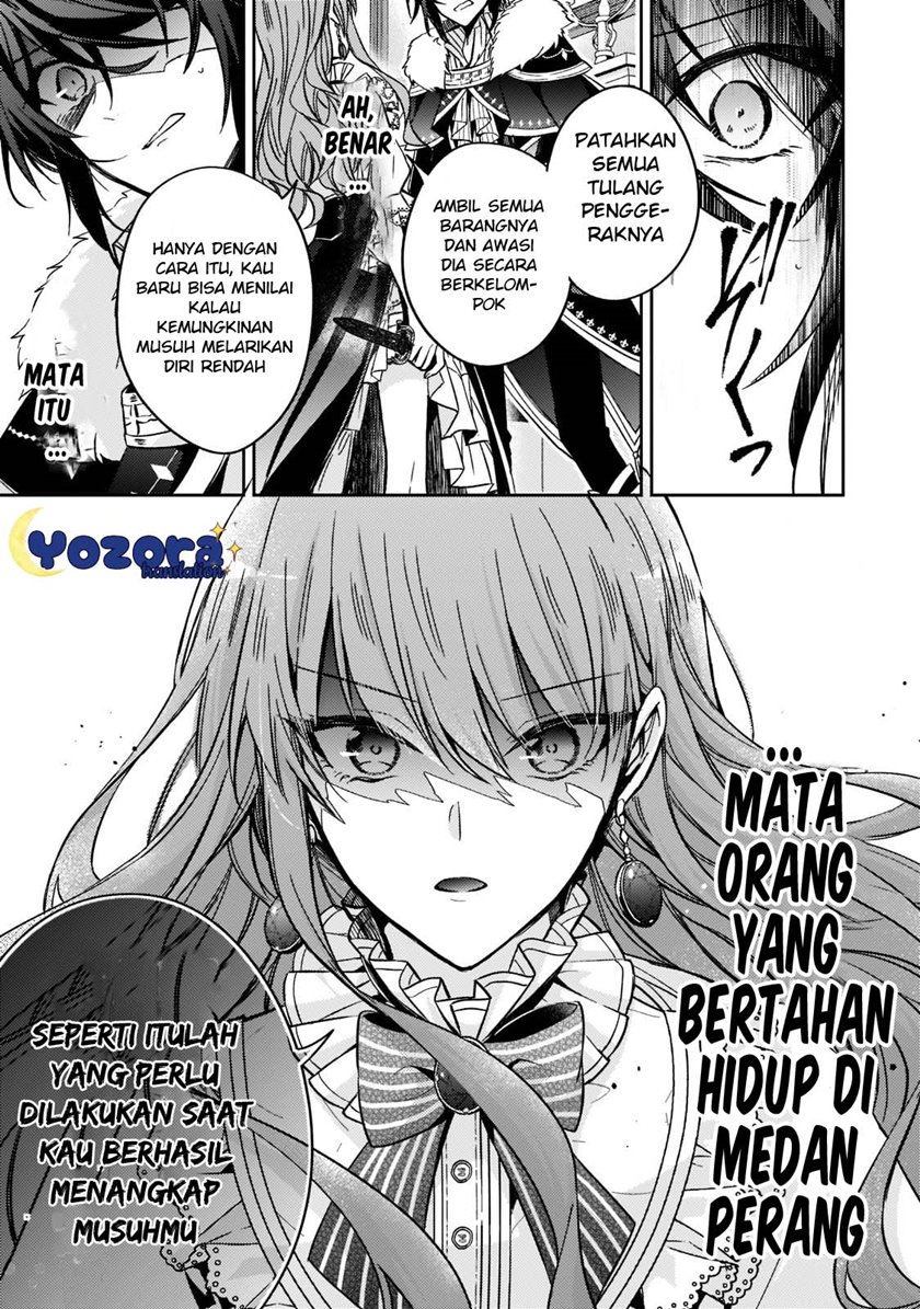 Halaman 16 dari Loop 7-kaime no Akuyaku Reijou wa, Moto Tekikoku de Jiyuu Kimama na Hanayome Seikatsu o Mankitsu Suru Chapter 14