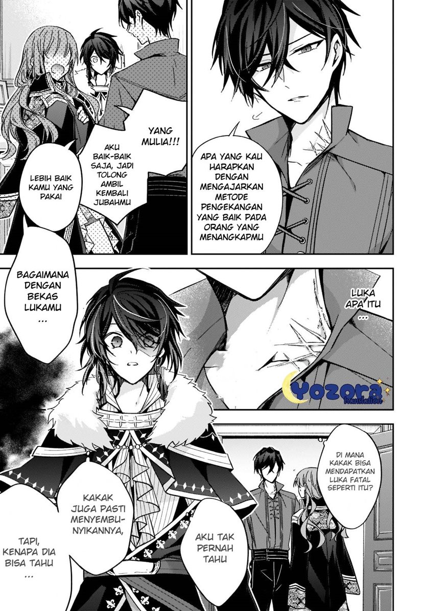 Halaman 18 dari Loop 7-kaime no Akuyaku Reijou wa, Moto Tekikoku de Jiyuu Kimama na Hanayome Seikatsu o Mankitsu Suru Chapter 14