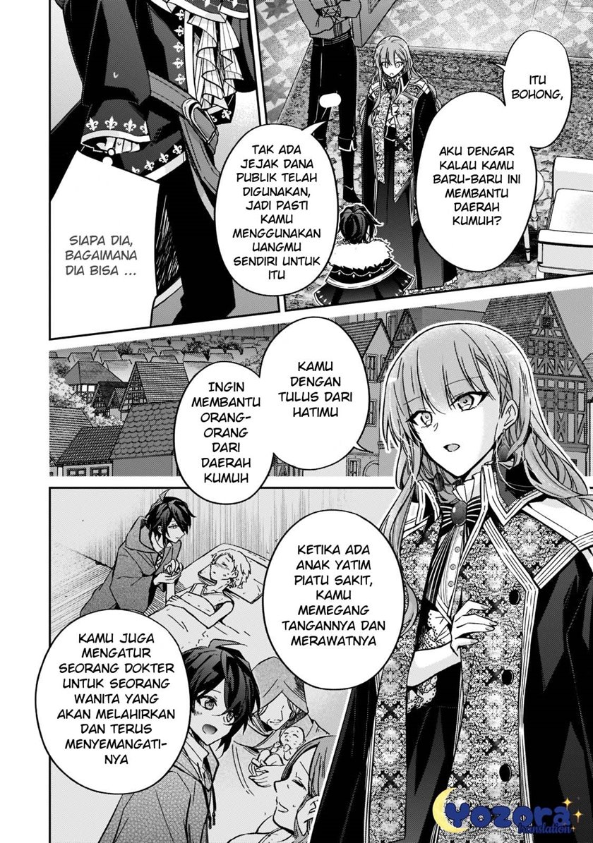 Halaman 23 dari Loop 7-kaime no Akuyaku Reijou wa, Moto Tekikoku de Jiyuu Kimama na Hanayome Seikatsu o Mankitsu Suru Chapter 14
